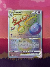 Pokemon card unown - card,