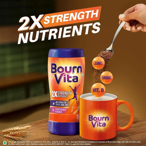 Bournvita chocolate nutrition - bournvita,