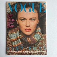 VOGUE MAGAZINE September 15th 1974 Jacqueline Bisset Cover Vintage 1970s
