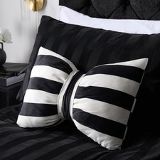 OHS Bow Shaped Cushion Striped