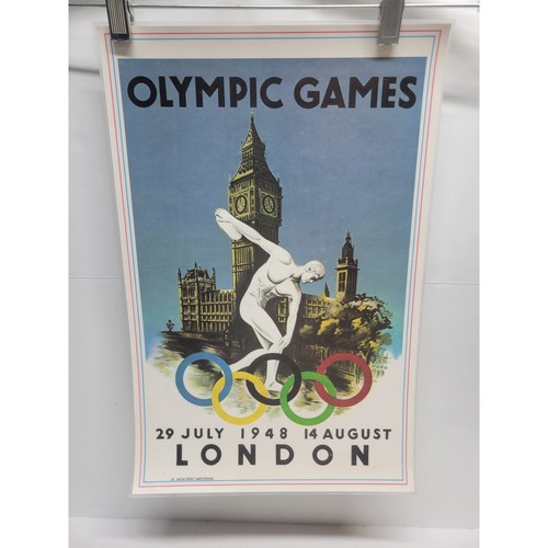 Vintage olympic games poster - olympic,