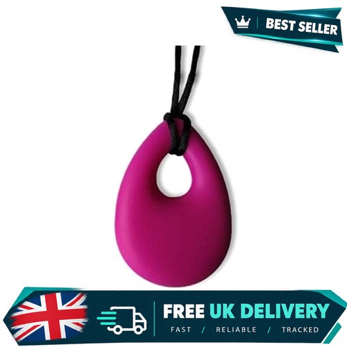 Pink heart chew pendant - heart,