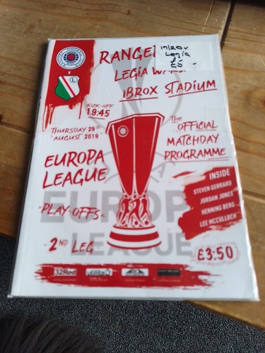 Rangers legia warsaw - warsaw,