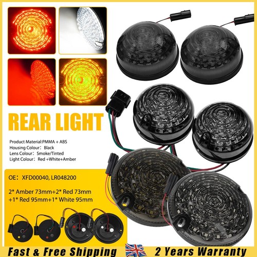 Smoked led indicator tail - smoked,