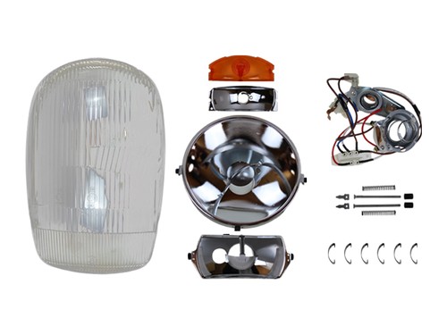 Mercedes w113 bilux - mercedes, headlight