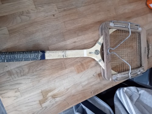 Dunlop vintage wooden tennis - wooden,