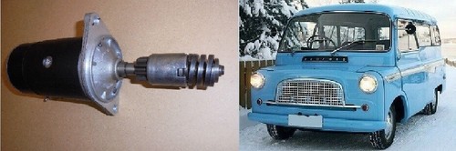 Bedford van starter - ca,