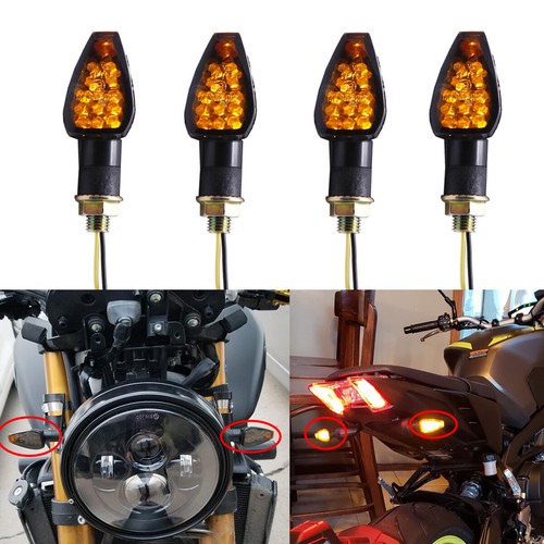 Motorcycle turn signals - motorcycle,