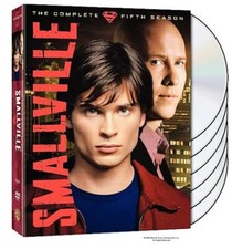 Smallville: The Complete Fifth Season DVD (2006) Tom Welling cert 15 6 discs