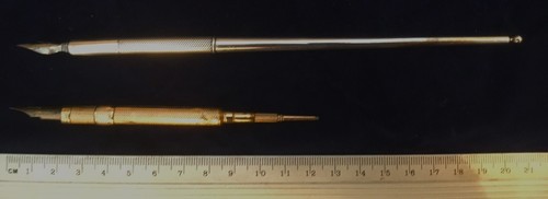 Dip pens silver mordan - 2,