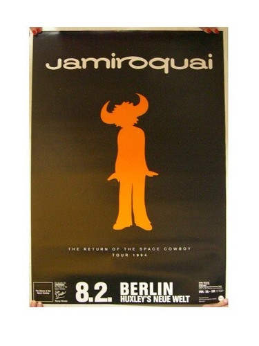 Jamiroquai poster berlin - jamiroquai,