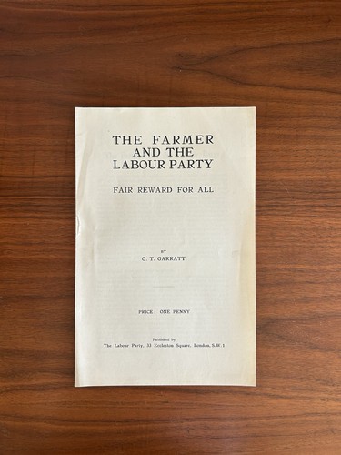 1920s labour party pamphlet - 1920s,