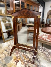 Empire period cheval mirror