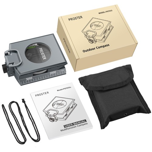 Ip65 military compass metal - military,