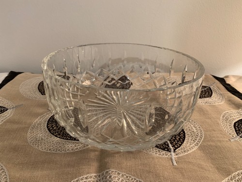 Wide heavy vintage crystal - vintage,