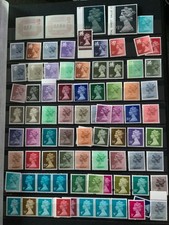 GB QEII Machin Definitive Stamp collection UMINT