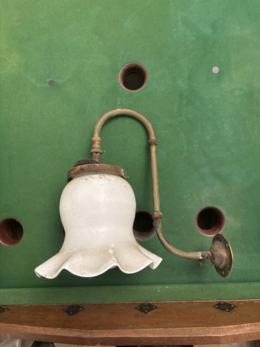 Vintage brass gas - brass, lamps