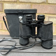 Mark Scheffel 10 X 50 Jaguar Binoculars Black Full Size Vintage