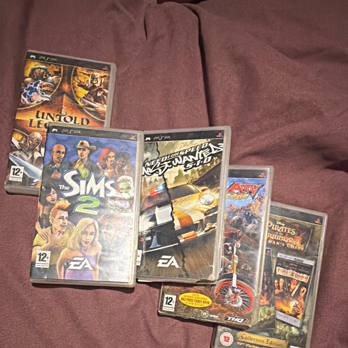 Sony psp umd game lot - sony,