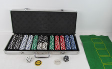 Poker Chip Set With Metal