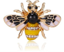 Bee Brooch Honeybee Insect