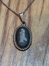 Vtg Sterling Silver 925 Oval