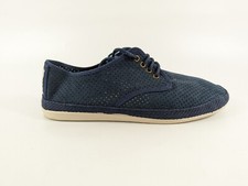 Flossy Style Navy Leather Lace