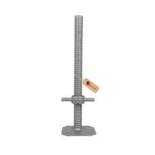 GeZu Impex Adjustable Scaffold Base Jack Heavy Duty Screw Jack 500mm-1000mm