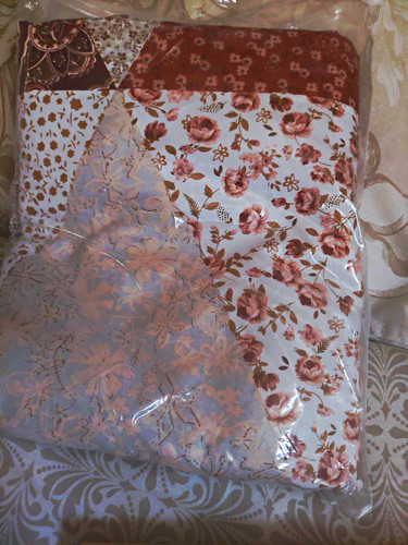 Double quilted floral - quilted,