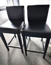 Pair of IKEA Henriksdal Breakfast Bar Stools.