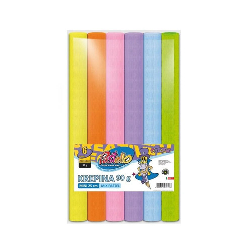 Mini crepe paper 150 cm - mini, x