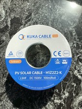 PV Solar Cable H1Z2Z2-K 100m