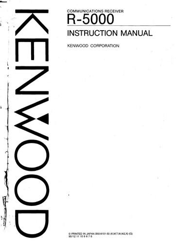 Operating instructions for - operating,