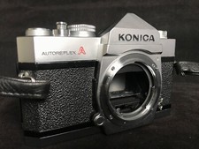 Konica Autoreflex A with Tokina 35-105 f3.5-4.3 zoom lens