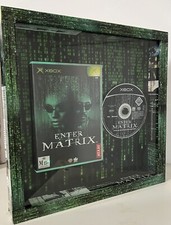 Enter The Matrix Framed Game With LED Tech Art