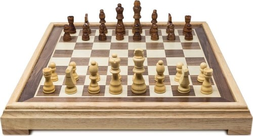 Luxury inlaid wooden chess - inlaid,