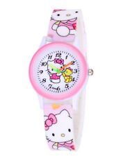 Slim Kids Analogue wrist watch boys girls Hello Kitty Wristwatch PInk W07 UK