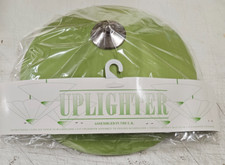uplighter ceiling light shades 16" fabric LIME COLOUR PAIR OF 2