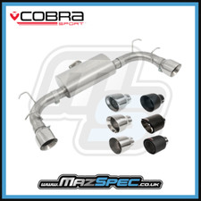 Cobra Sport Mazda MX5 Exhaust Race Exhaust Back Box - MK3/NC 1.8/2.0 Louder Type