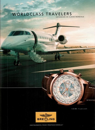 Advertisement breitling - advertisement,