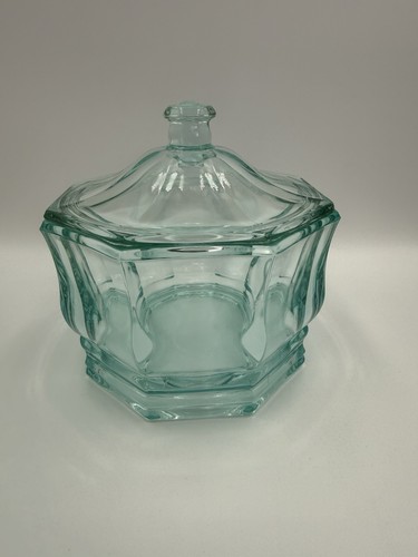 Vintage indiana glass octagon - indiana,