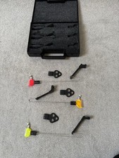 Fox Mk 1 Swinger Set In Protective Case All Complete. Red Orange And Yellow