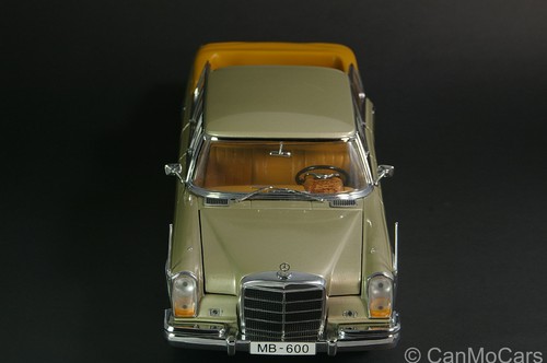1966 mercedes benz - 600, gold