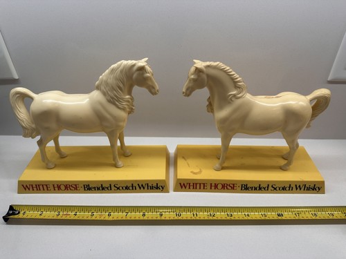 Vintage white horse scotch - horse,