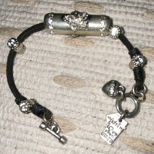 Otazu black cord bracelet - cord,