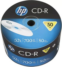 50 Genuine HP CD-R 80 mins