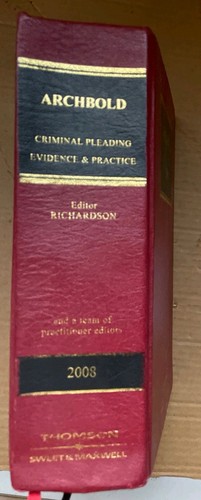 Archbold criminal pleading - archbold,
