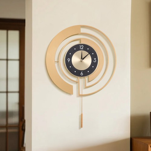 Large wall clock 68cm modern - large,