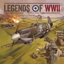 Otter House Legends of WWII Month to a View Calendar 2026