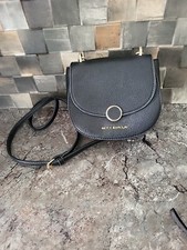 Betty Barclay Smart Black Leather Look bag With Gold 